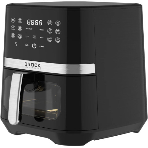 Мультипіч BROCK DAF 6501G 1800Вт/чаша 6.5л/сенсорне керування/таймер/оглядове вікно/чорна