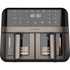 Мультипіч AIWA AFR-9000 FUTAGO 2400Вт/чаша 9л(4.5л+4.5л)/програм:8/сенсорне керування/оглядове вікно