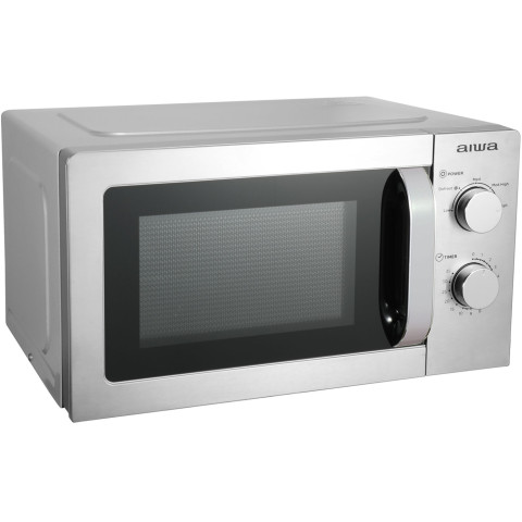 Мікрохвильова піч AIWA NAMICOOK SILVER20 MW-200SL 20л/ 700Вт/ мех.управл../срібна