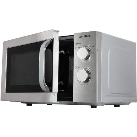 Мікрохвильова піч AIWA NAMICOOK SILVER20 MW-200SL 20л/ 700Вт/ мех.управл../срібна
