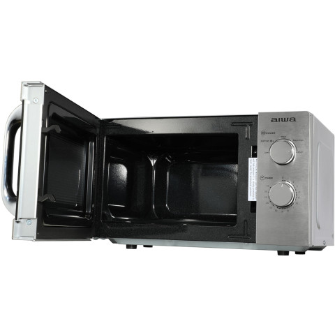 Мікрохвильова піч AIWA NAMICOOK SILVER20 MW-200SL 20л/ 700Вт/ мех.управл../срібна