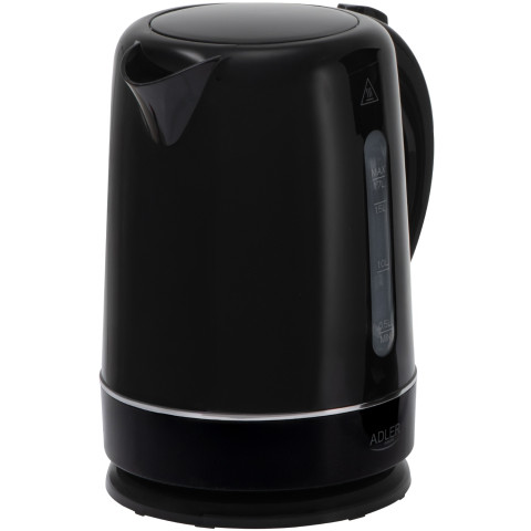 Електрочайник Adler AD 1385 black 2200Вт/ 1.7л/ пластик/ автовимкнення/ чорний