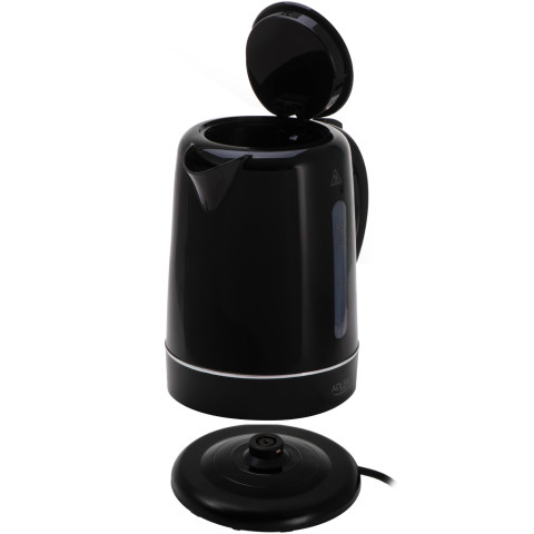 Електрочайник Adler AD 1385 black 2200Вт/ 1.7л/ пластик/ автовимкнення/ чорний