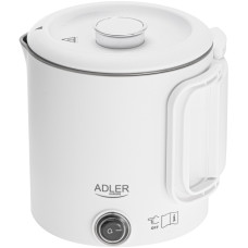 Електрочайник Adler AD 1388w дорожній 650Вт/ 0.8л/ подвійні стінки/ автовимкнення/ білий