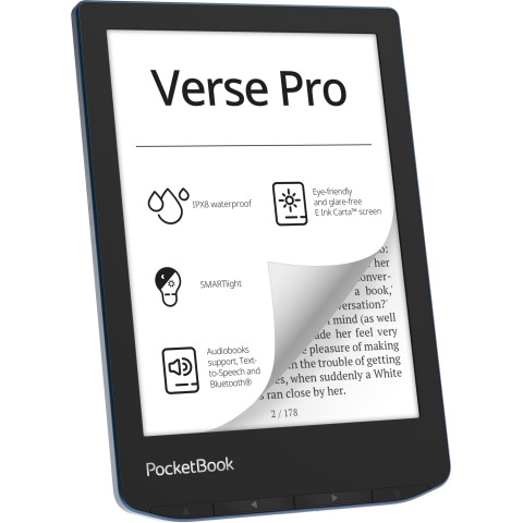 Електронна книжка PocketBook Verse Pro (PB634) Azure