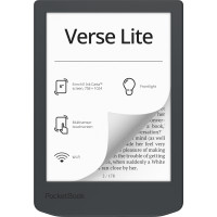 Електронна книжка PocketBook Verse Lite (PB619), Midnight Grey