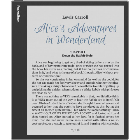Електронна книжка PocketBook InkPad Eo (PB1042), Mist Grey