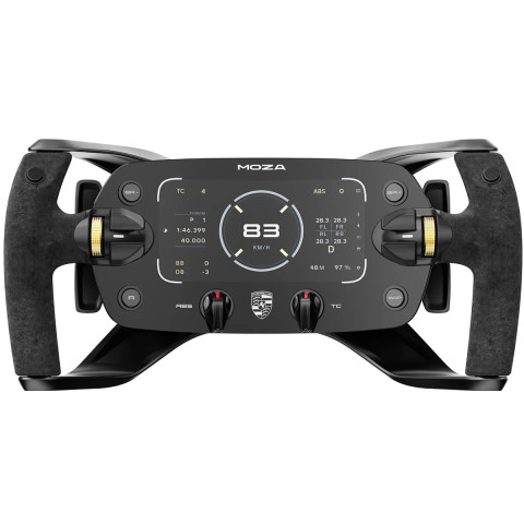 Кермо MOZA Racing Porsche Mission R, 32см, 12кн., дисплей 5,4" OLED RGB