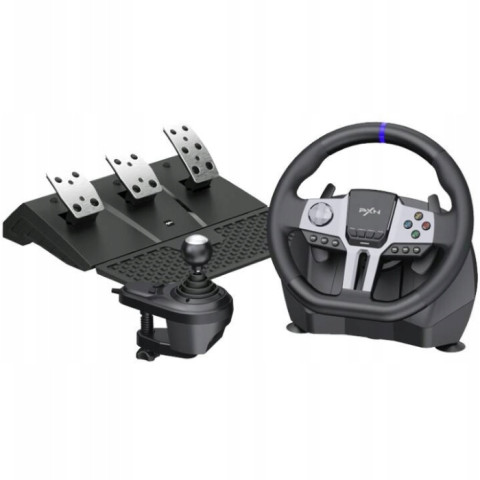 Кермо і педалі, коробка передач PXN V9 GEN2 Bundle for PS4/XBOX/Xbox Series X|S/PC