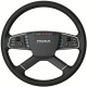 Кермо MOZA Racing TSW Truck, 40cм.,14 кн. RGB, чорне