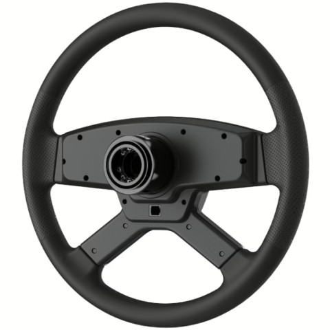 Кермо MOZA Racing TSW Truck, 40cм.,14 кн. RGB, чорне