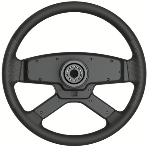 Кермо MOZA Racing TSW Truck, 40cм.,14 кн. RGB, чорне