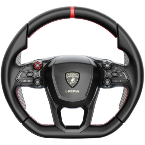 Кермо MOZA Racing Lamborghini Revuelto for PC, 34см, 26кн., RGB