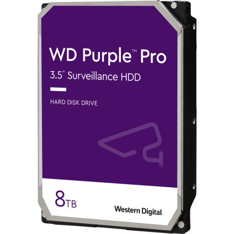 HDD 8000Gb, 7200 rpm, WD Purple Pro, 256M, SATA 6 Gb/s (WD8002PURP)