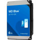 HDD 6000Gb, 5400rpm, WD Blue, 256M, SATA III (WD60EZAX)