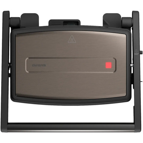Електрогриль AIWA KAMADO ASM-1500 1500Вт/27х18 см/ мех.управління/ відкриття на 180º/ знімний піддон
