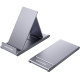 Підставка-трансформер Portable 3-Angle Cell Phone Stand Holder for Desk Aluminium Alloy Gray Vention