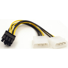 Кабель живлення для відеокарти 8pin Male to 2xMolex Female