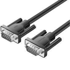 Кабель VGA 15M-15M, 3.0 м, чорний Vention