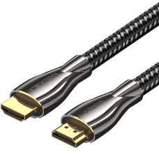 Кабель HDMI M - M, 8.0 м, V2.0, 4K 60Гц, обплетення, Zinc Alloy Type чорний Vention