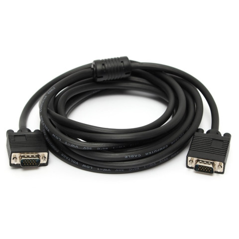 Кабель VGA 15M-15M,10.0 м, з феритами, екранований