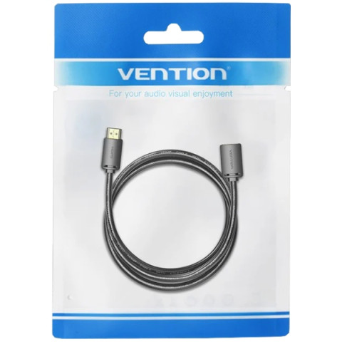 Кабель HDMI M - F (подовжувач), 5.0 м, V2.0, 4K 60Hz PVC Vention
