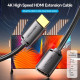 Кабель HDMI M - F (подовжувач), 5.0 м, V2.0, 4K 60Hz PVC Vention