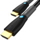 Кабель HDMI M - M, 8.0 м, V2.0, Engineering 4K 60Гц 18Gbps HD 7.1 PVC Black Vention