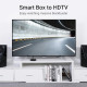 Кабель HDMI M - M, 1.0м, V2.0, 4K 60Гц, кут 270°, PVC, чорний Vention