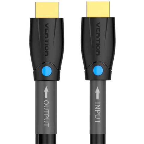 Кабель HDMI M - M, 10.0 м, V2.0, Engineering 4K 60Гц 18Gbps HD 7.1 PVC Black Vention