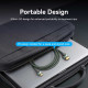 Кабель HDMI M - Mini M 2.0 м, V2.1 8K 60Гц Aluminum Alloy Type, Green Vention