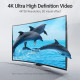 Кабель HDMI M - M, 1.5м, V2.0, 4K 60Гц, кут 270°, PVC, чорний Vention