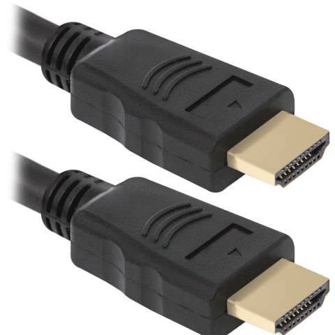 Кабель HDMI M - M, 1.0 м, V1.4, Defender, чорний, HDMI-03