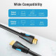 Кабель HDMI M - M, 15.0 м, V1.4, 4K 30Гц, PVC Vention