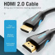 Кабель HDMI M - M, 15.0 м, V1.4, 4K 30Гц, PVC Vention