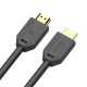 Кабель HDMI M - M, 1.0 м, V2.0, 4K 60 Hz, HP