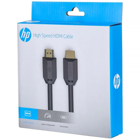 Кабель HDMI M - M, 1.0 м, V2.0, 4K 60 Hz, HP