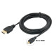 Кабель HDMI M - micro M, 3.0 м, RTL