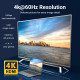 Кабель HDMI M - M, 30.0 м, V2.0, Optical 4K 60Гц 18Gbps Dolby 7.1 PVC Black Zinc Alloy Vention