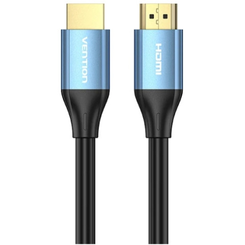 Кабель HDMI M - M, 1.5м, V2.0, 4K 60Гц Aluminum alloy, синій Vention