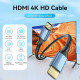 Кабель HDMI M - M, 1.5м, V2.0, 4K 60Гц Aluminum alloy, синій Vention