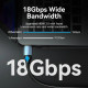 Кабель HDMI M - M, 1.5м, V2.0, 4K 60Гц Aluminum alloy, синій Vention
