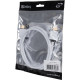 Кабель HDMI M - M, 1.0 м, Sandberg, HDMI-2.0 білий