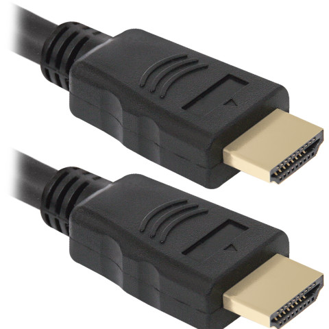 Кабель HDMI M - M, 2.0 м, V1.4, Defender, чорний, HDMI-07