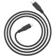 Кабель USB 2.0 Type-C-Lighting, 1,2 м, 3.0A, TPE C3-01 Black Acefast