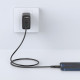Кабель USB 2.0 Type-C-Lighting, 1,2 м, 3.0A, TPE C3-01 Black Acefast
