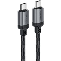 Кабель USB 2.0 Type-C M-M, 1.2 м, 60W aluminum alloy Black, C20-03 Acefast
