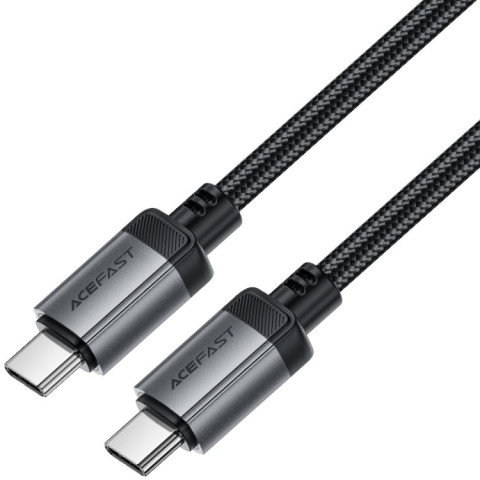 Кабель USB 2.0 Type-C M-M, 1.2 м, 60W aluminum alloy Black, C20-03 Acefast