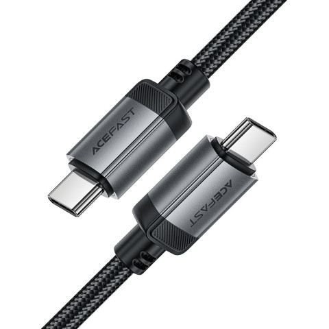 Кабель USB 2.0 Type-C M-M, 1.2 м, 60W aluminum alloy Black, C20-03 Acefast