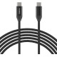 Кабель USB 2.0 Type-C M-M, 2.0 м, 240W Gen2, обплетення Choetech